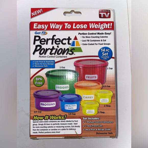 Perfect Portion Containers - Picture 2 of 5